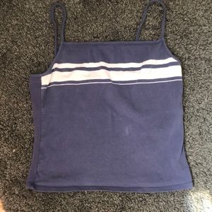 Blue tank top